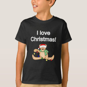 Teddy Bear I Love Christmas Tshirts and Gifts