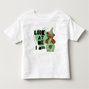 Teddy Bear I'm 6 Birthday T-shirts and Gifts