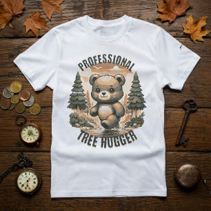 Teddy Bear In The Woods T-Shirt