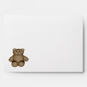 Teddy Bear Invitation Envelope