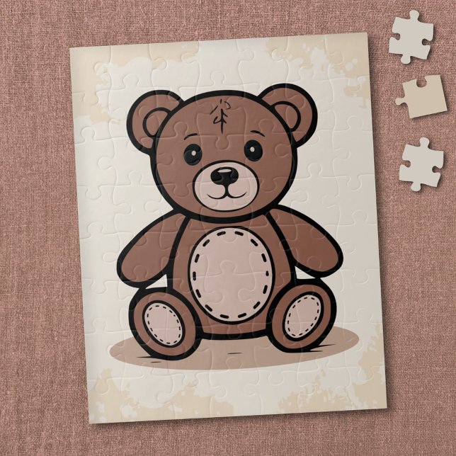 Teddy Bear Jigsaw Puzzle (Teddy Bear Puzzle)