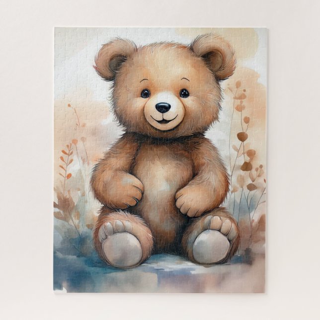 Teddy Bear Jigsaw Puzzle (Vertical)