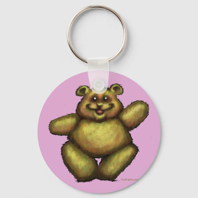 Teddy Bear Key Ring (Front)