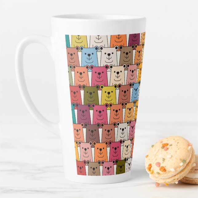 Teddy Bear Latte Mug (In Situ)