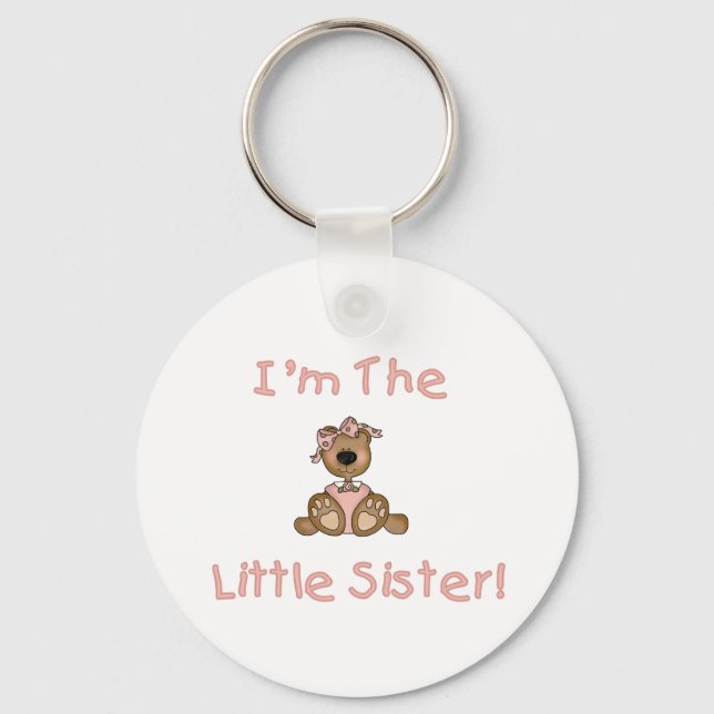 Teddy Bear Little Sister Key Ring (Front)