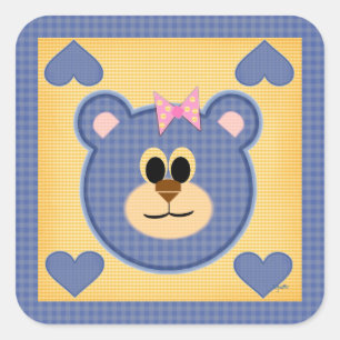 Teddy Bear Love Sticker