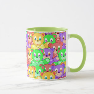 TEDDY BEAR LOVER COFFEE MUGS