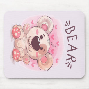 Teddy Bear Lovers   Gift For Kids Mouse Pad