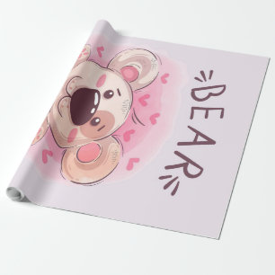 Teddy Bear Lovers   Gift For Kids Wrapping Paper