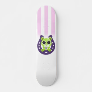 Teddy Bear - Lucky Green Skateboard