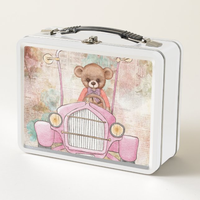 Teddy Bear Lunch Box (Front)