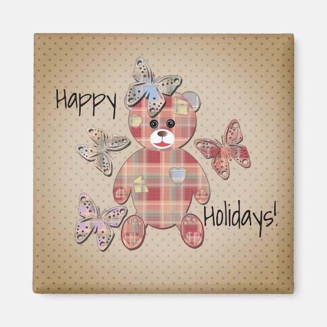 Teddy bear magnet (Front)