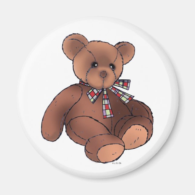 Teddy bear magnet (Front)