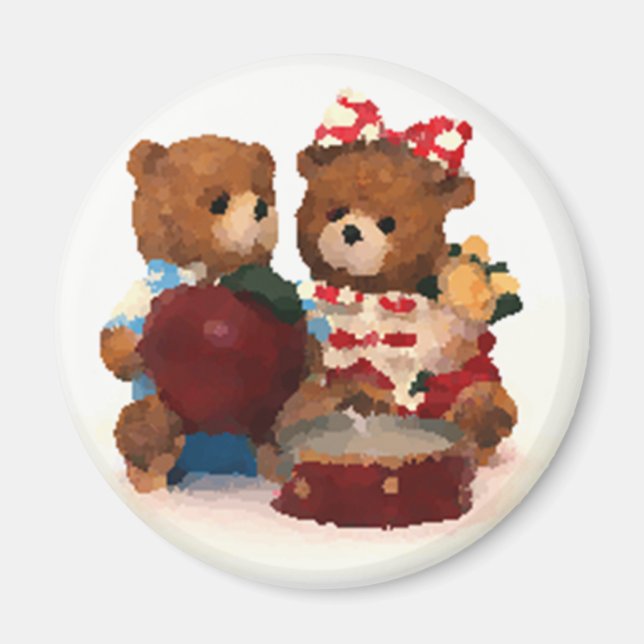 Teddy bear magnet (Front)