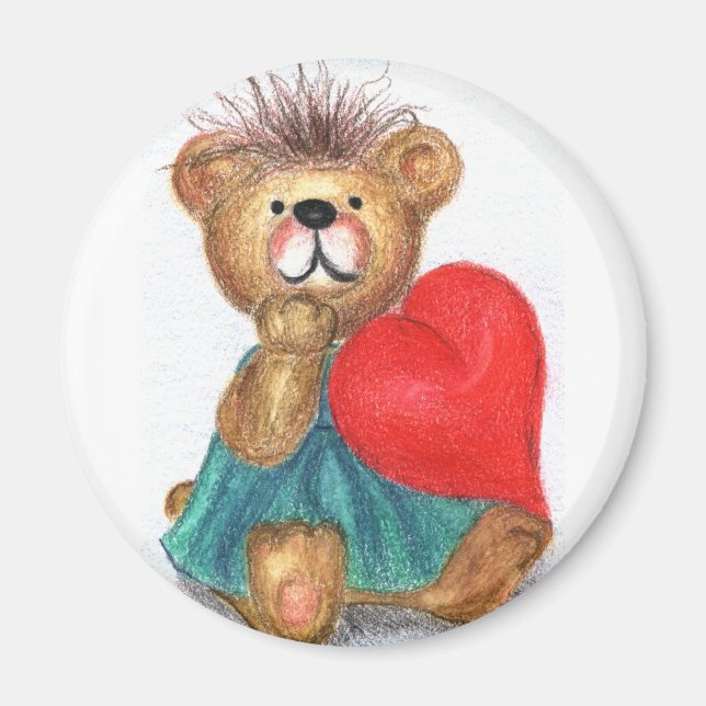 Teddy Bear Magnet (Front)