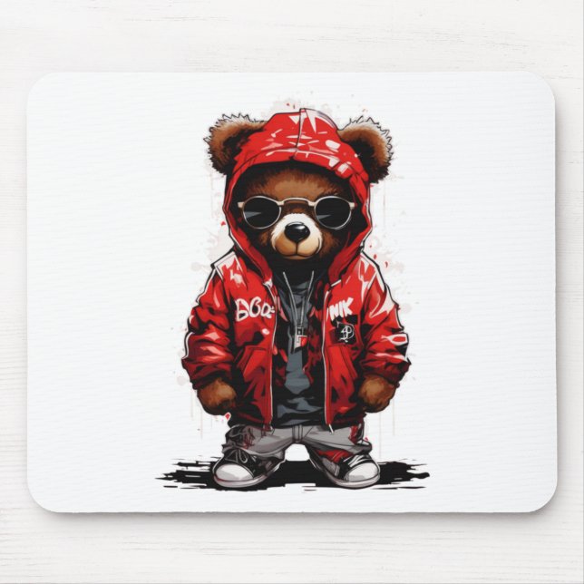Teddy Bear  Mouse Pad (Front)