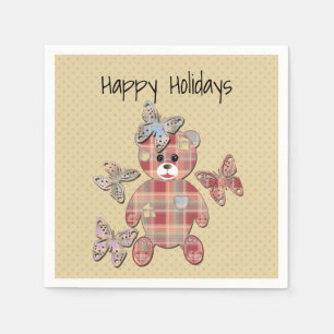 Teddy bear napkin