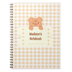 Teddy Bear Notebook
