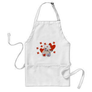 Teddy Bear Nurse Love Tshirts and Gifts Standard Apron