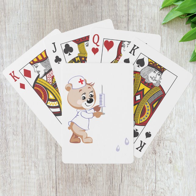 Teddy Bear Nurse Playing Cards (Creator Uploaded)