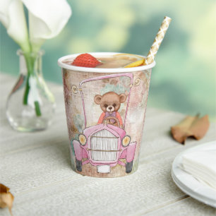 Teddy Bear Paper Cup