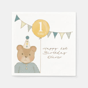Teddy Bear Paper Napkin