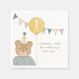 Teddy Bear Paper Napkin