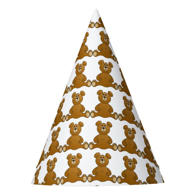 Teddy Bear Party Hat (Front)