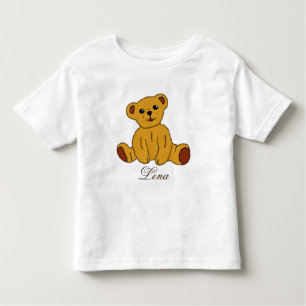 teddy bear personalized toddler T-Shirt