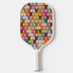 Teddy Bear Pickleball Paddle