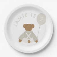 Teddy Bear Picnic Baby Birthday Invite