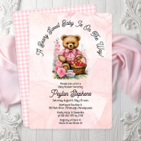 Teddy Bear Picnic Beary Sweet Baby Shower