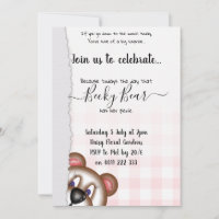 Teddy bear picnic birthday