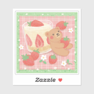 Teddy Bear Picnic with Strawberries