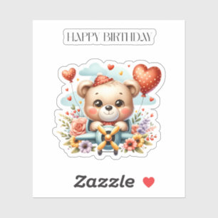 Teddy Bear Pilot Birthday
