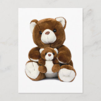 teddy bear postcard