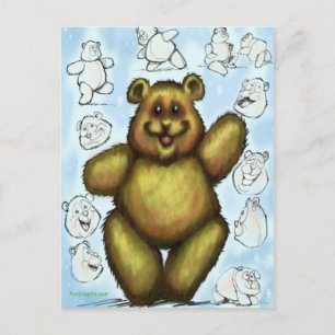 Teddy Bear Postcard