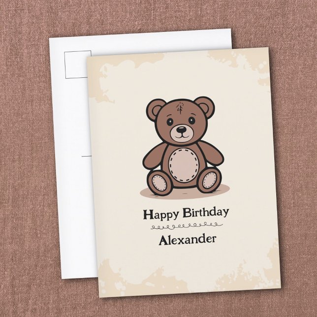 Teddy Bear Postcard (Teddy Bear Postcard)