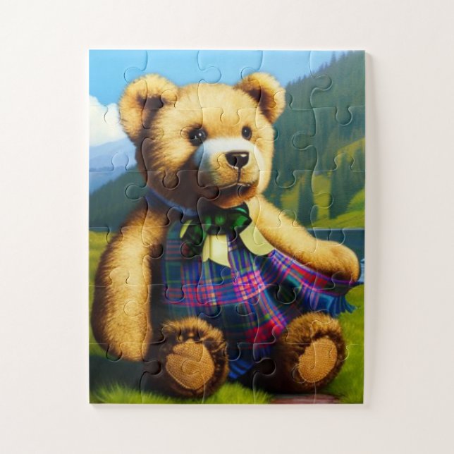 Teddy Bear Puzzle  (Vertical)