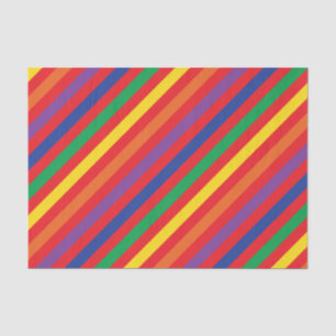 Teddy Bear Rainbow Cute Kid's Birthday Party Tissue Paper