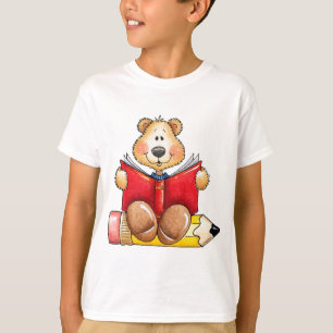 Teddy Bear Reading T-Shirt