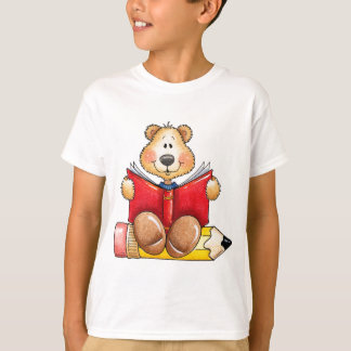 Teddy Bear Reading T-Shirt