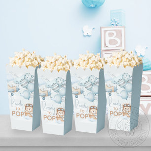 Teddy Bear Ready to Pop Popcorn Favour Box