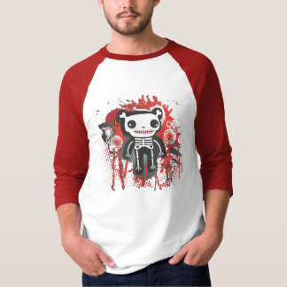 teddy bear skeleton bloody grunge T-Shirt