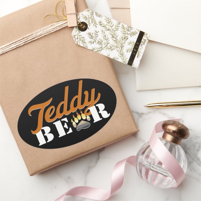 Teddy Bear Sticker (Gifting)
