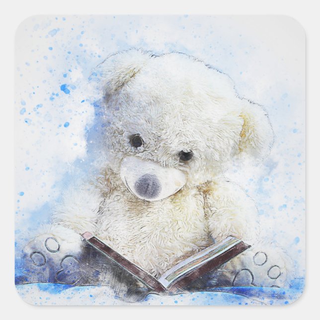 teddy bear stickers (Front)