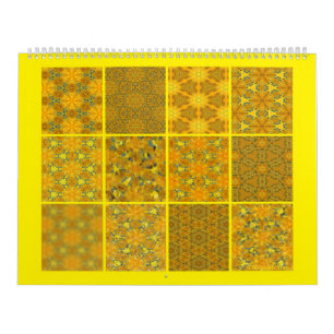 Teddy Bear Sunflower Calendar