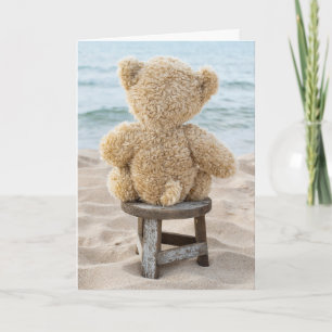 Teddy Bear Thinking of You Card