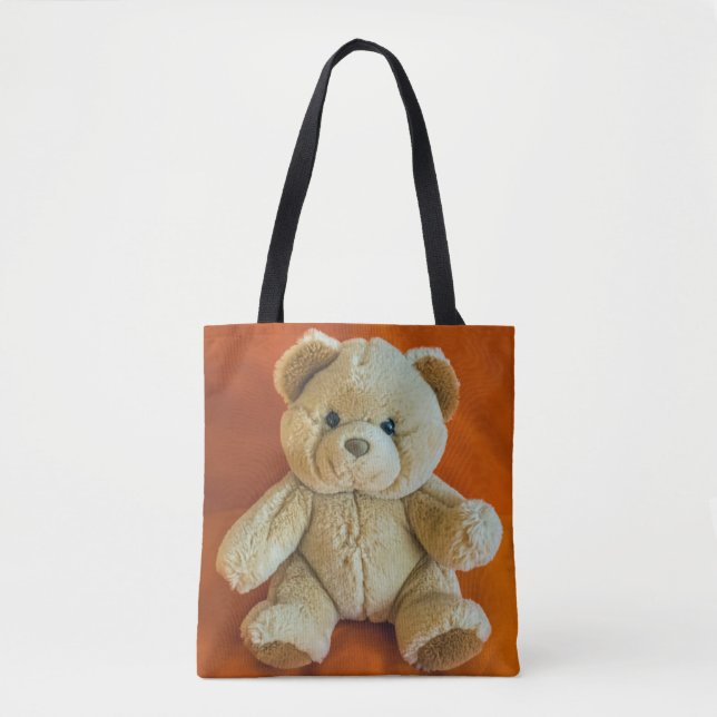 Teddy bear Tote Bag (Front)