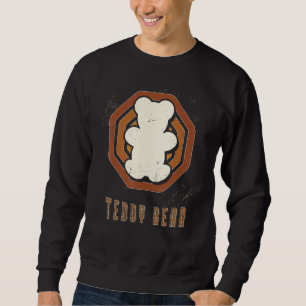 Teddy Bear Vintage Retro Classic Love Sweatshirt